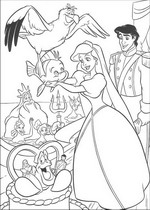 coloring page Ariel, The Little Mermaid